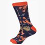 Men's Bamboo Socks Gift Box Ocean Lobsters, thumbnail 4 of 4