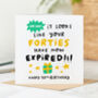 50th Birthday Card 'Your Fifties Have Expired', thumbnail 1 of 2