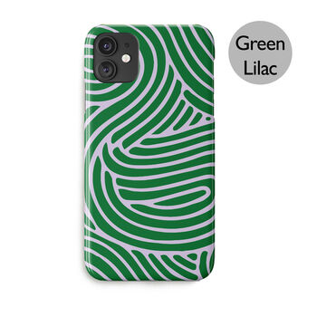 Abstract Noodle Print Phone Case, More Colours, 4 of 4