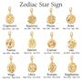 Gold Plated Zodiac Charms, thumbnail 2 of 7