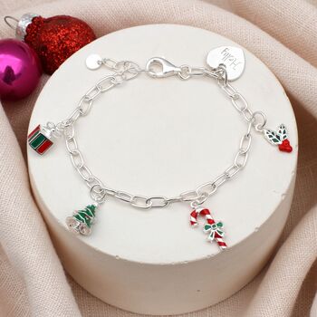 Children's Christmas Charm Bracelet, 2 of 7