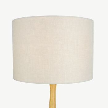 Linen Oatmeal Lampshade, 2 of 9