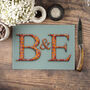 Decorated Initials Personalised Chopping Board, thumbnail 1 of 10