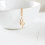 Gold Plated Snake Necklace, thumbnail 2 of 10