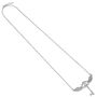 Harry Potter Sterling Silver Flying Key Necklace With Crystal Elements, thumbnail 2 of 3