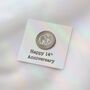 14th Wedding Anniversary Elephant Token – Gift For Him Or Her, thumbnail 1 of 5