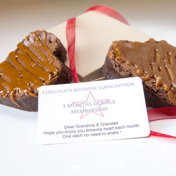 Gluten Free Brownies Two Hearts Subscription, 4 of 5