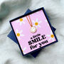 A Little Smile For You Smiley Necklace Gift, thumbnail 5 of 9
