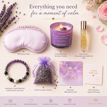 Crystal Healing Self Care Gift Set For Relaxation And Self‑Love, 5 of 10