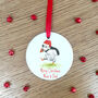 Puffin Christmas Tree Decoration, thumbnail 6 of 8