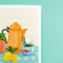 Tea And Honey | Illustrated Print, thumbnail 2 of 3