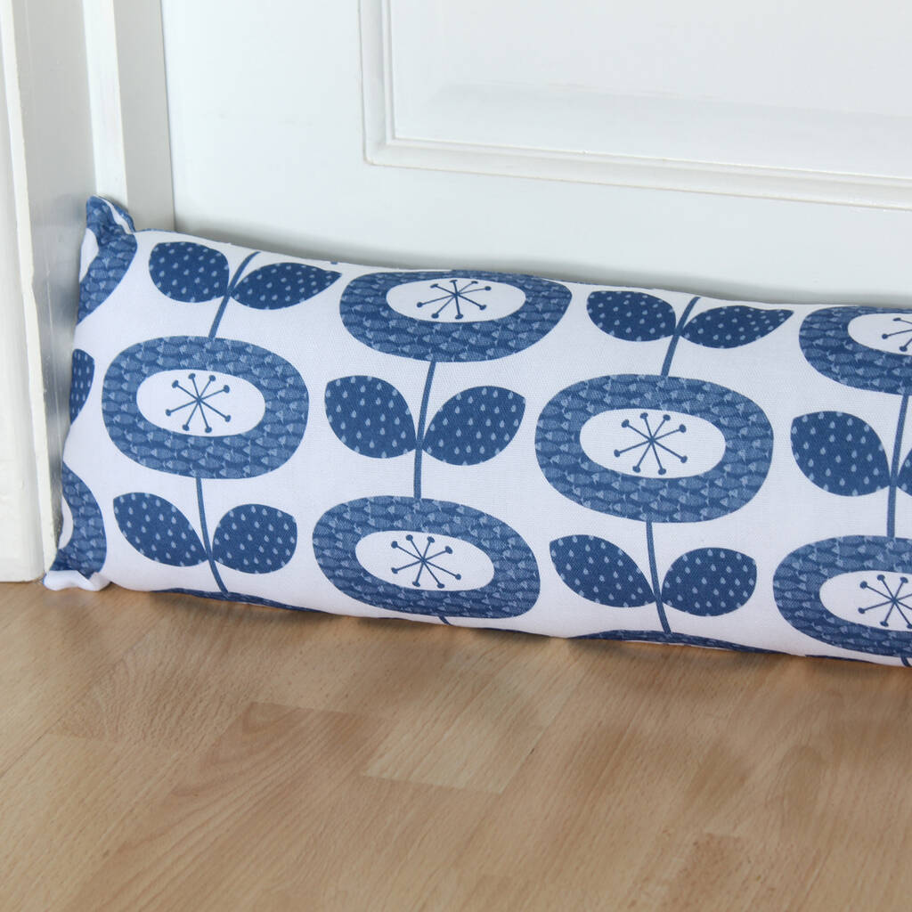 Draught Excluder Bloom Flower Fabric, 1 of 2