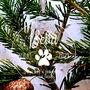 Personalised Pet Remembrance Hanging Decoration, thumbnail 1 of 2