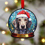Lurcher Dog Tree Decoration, thumbnail 1 of 2