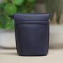 Small Cross Body Bag In Navy Blue, thumbnail 2 of 3
