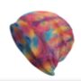 Soft Chemo Headwear Beanie Hat Bandana Bright Mystic Colours, thumbnail 1 of 5