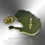 Santa Claus, Father Christmas Festive Enamel Pin Badge, thumbnail 6 of 8