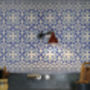 Delft Kitchen Walls Backsplash Wallpaper, thumbnail 3 of 5
