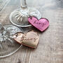 Mother's Day Heart Personalised Wine Glass Charm, thumbnail 1 of 6