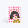 Paris Girl Birthday Card, thumbnail 2 of 4
