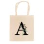 Monogrammed Floral Initial Tote Bag, thumbnail 5 of 7