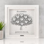 3D Personalised Grandchildren Family Tree Print In Six Colours, thumbnail 7 of 12