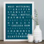 Personalised Special Destinations Print, thumbnail 1 of 6