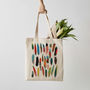 Feathers Canvas Tote Bag, thumbnail 1 of 4