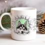 Personalised Christmas Husky Break Through, thumbnail 8 of 10