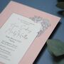 Flora Classic Wedding And Event Invitation Cards, thumbnail 2 of 12