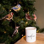 Christmas Robin Wooden Decoration Keepsake, thumbnail 3 of 4