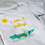 Personalised 'I Am' Crocodile Birthday T Shirt, thumbnail 5 of 8