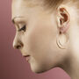 Rose Gold Plated And Sterling Silver Two Way Earrings, thumbnail 2 of 5