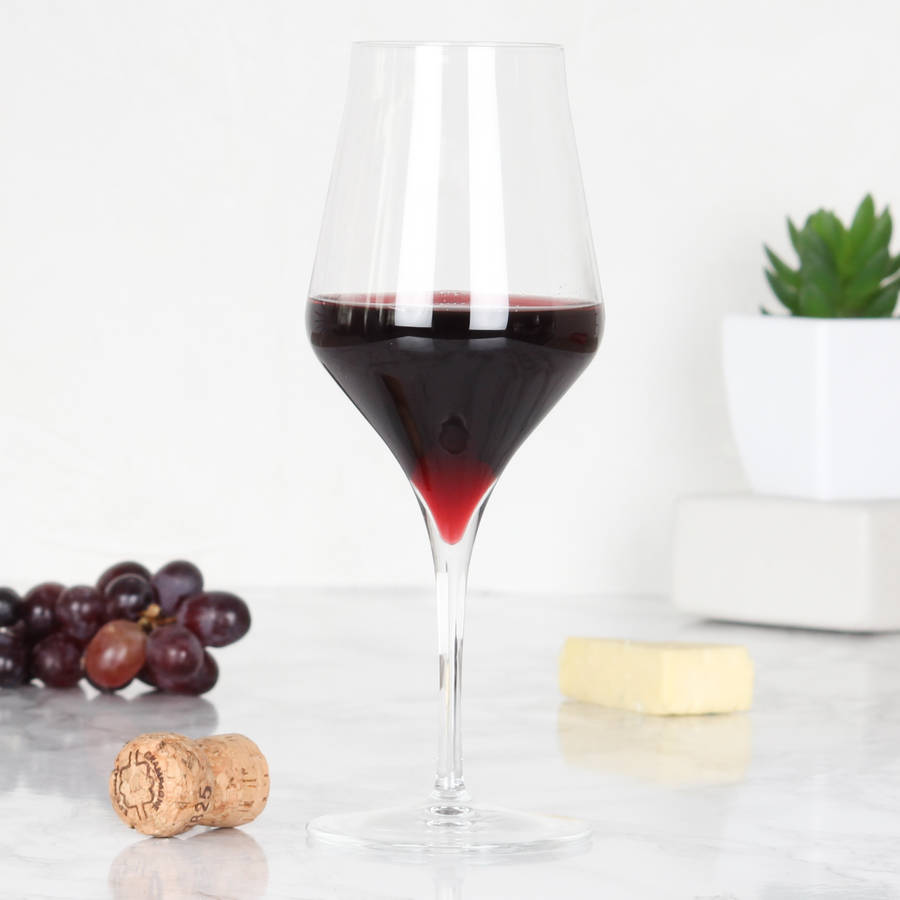 wine connoisseur’s elegant red wine flute by dibor