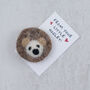 A Hedgehug For Mum Wool Felt Hedgehog In A Matchbox, thumbnail 5 of 7