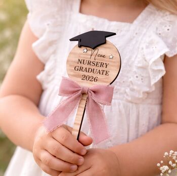 Personalised 2026 Nursery Graduation Keepsake Wand, 5 of 7