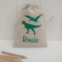 Personalised Dinosaur Birthday Party Bags, thumbnail 3 of 3