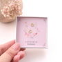 'Little Bit Of Friendship' Heart Earrings, thumbnail 1 of 7