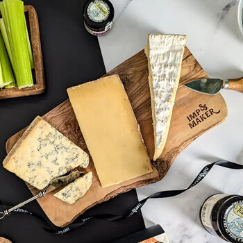 Luxury Triple Cheese Board Experience Gift Hamper, 3 of 7