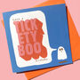 Tickety Boo Birthday Card With Coloured Envelope, thumbnail 1 of 4