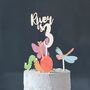 Personalised Cake Topper, Bugs, thumbnail 7 of 8
