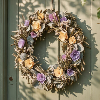 Litton Pastel Floral Wreath, 4 of 8