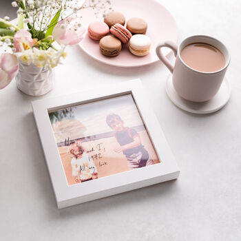 Personalised Handwriting Photo Box Frame For Her, 3 of 7