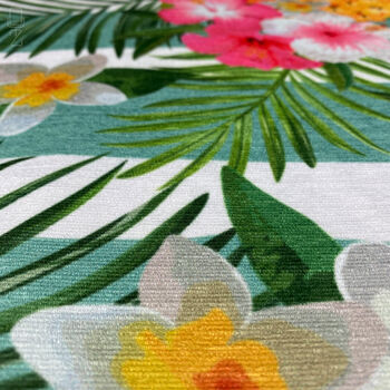 Tropical Cushion Cover With Floral, Leafy And Pineapple, 6 of 7