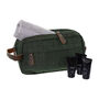 Canvas Toiletry Bag And Monogrammed Luggage Tag Set, thumbnail 2 of 6