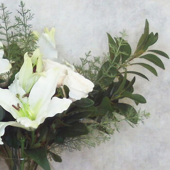 'Eirene' Faux Flowers Bouquet, 3 of 4