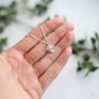 Gift For Her, 3D Diamond Necklace, thumbnail 2 of 8