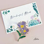 Enamelled Birth Flower Brooch In A Gift Box, thumbnail 8 of 12
