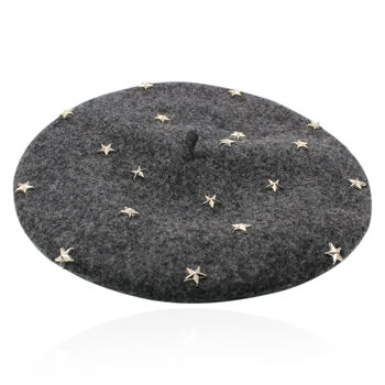 Delphine Star Studded Beret, 12 of 12
