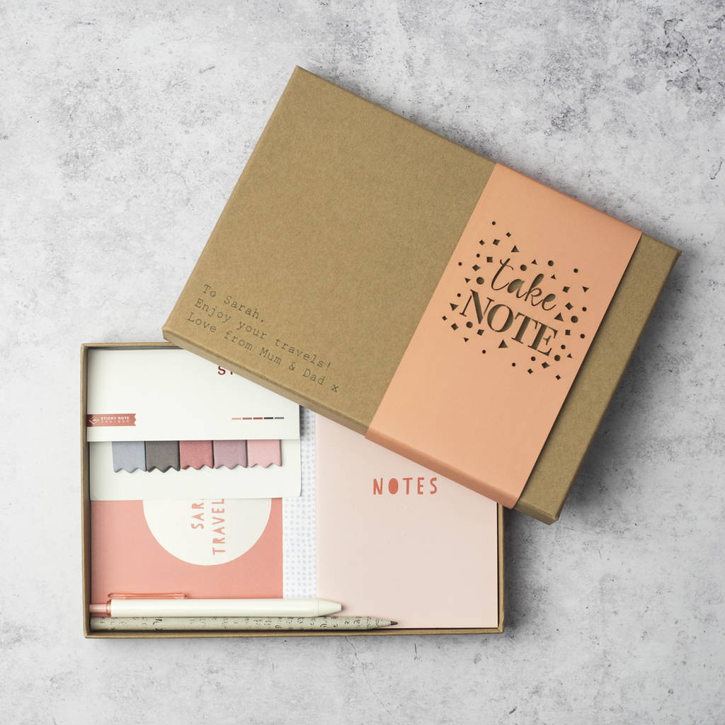Personalised Stationery Letterbox Gift By Fora Creative